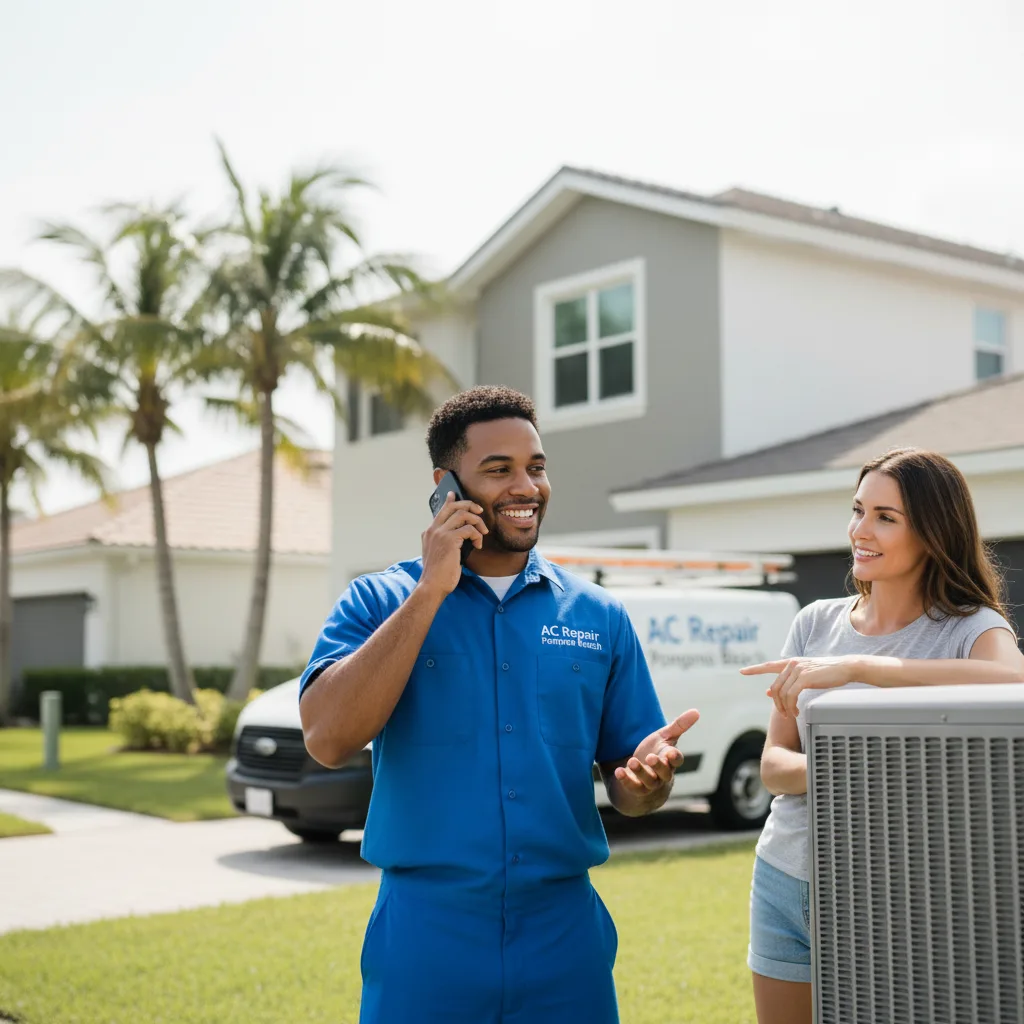 AC Repair Pompano Beach customer support in Kaser